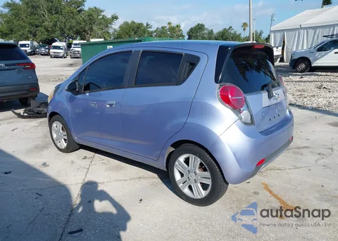 2014 Chevrolet Spark 1Lt Auto from USA, damaged, VIN KL8CD6S95EC491602